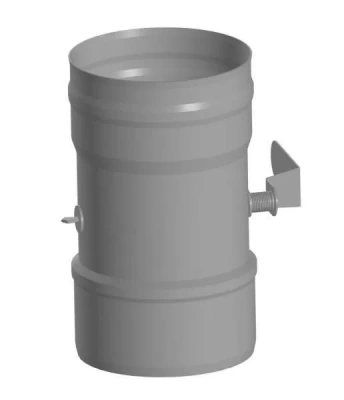 Шибер 0,2м. Ø120 мм., AISI 439/1,0 мм. 