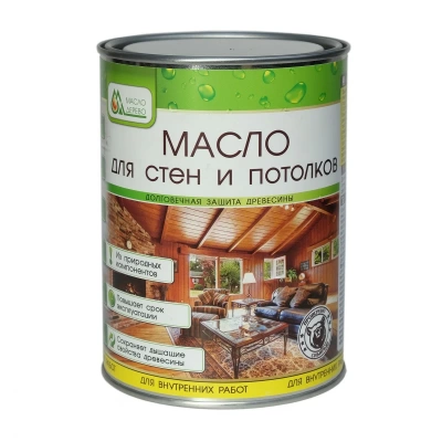 Масло для Стен и потолков «Масло & Дерево», 0,9 л.