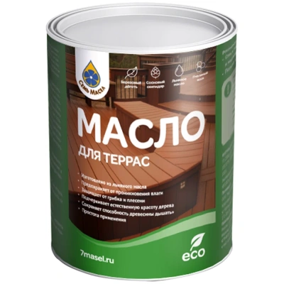 Масло для террас 2,5л. "Семь Масел"
